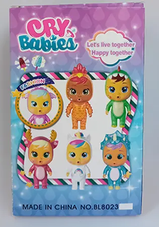 Photo de l’avis officiel: CRY Babies Poupée en plastique — risque: Risque chimique