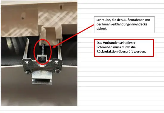 Photo de l’avis officiel: LMC Innovan 590 Ford Caravane — risque: Blessures