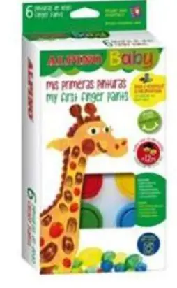 Foto aus der offiziellen Meldung: ALPINO / MASATS COLORING, S.L.U. ALPINO BABY - My first finger paints- mis primeras pinturas Fingerfarbe Kit — Risiko: Chemikalie