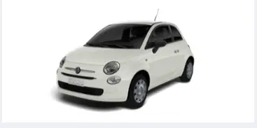 Photo from the official notice: Fiat 500 passenger car — injuries risk (A12/02568/23)