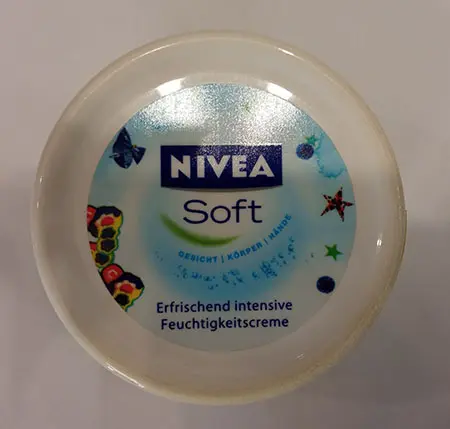 Photo de l’avis officiel: Nivea NIVEA SOFT Feuchtigkeitscreme Crème — risque: Risque chimique