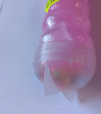 Photo from the official notice: Tengda PLASTILINĂ toy slime with small balls — choking risk