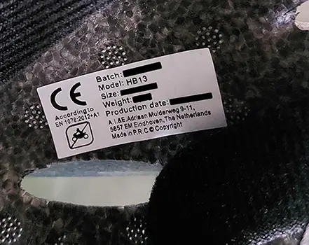 Foto dell’avviso ufficiale: Dunlop Bicycle helmet / casque de vélo Casco da bicicletta — rischio: Rischio per la salute / altro & Lesioni