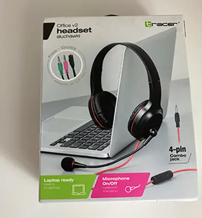 Foto do aviso oficial: tracer Headset Tracer office v2 Brusreducerande Flexibel — risco: Ambiente