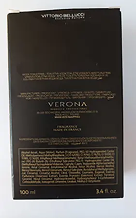 Photo de l’avis officiel: Vittorio Bellucci Absinthé Eau de toilette — risque: Risque chimique
