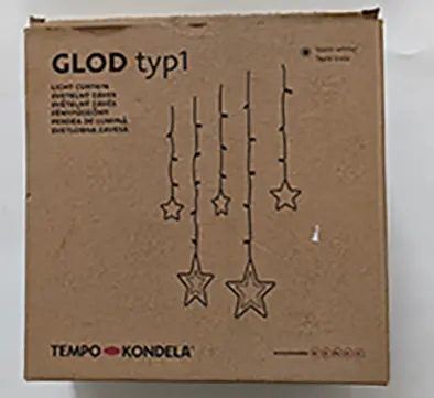 Photo de l’avis officiel: GLOD GLOD type 1, GLOD type 4, GLOD type 6 Chaînes d’éclairage LED — risque: Choc électrique