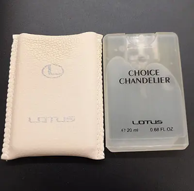 Photo de l’avis officiel: Lotus Lotus - Choice Chandelier Parfum — risque: Risque chimique