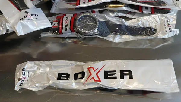 Foto do aviso oficial: Boxer Wrist watch Boxer Relógio de pulso — risco: Ambiente