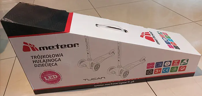 Photo de l’avis officiel: METEOR Scooter de jouets — risque: Blessures
