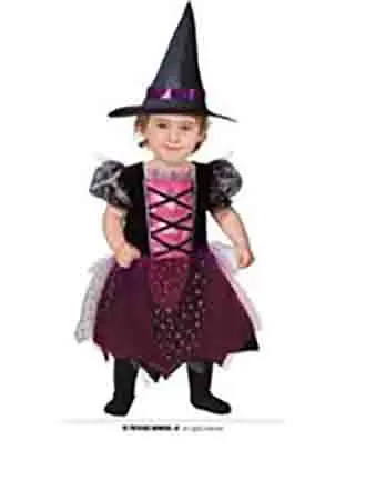 Foto dell’avviso ufficiale: Fiestas Guirca PINK WITCH Costume da abito di fantasia — rischio: Ustioni & Ostruzione delle vie aeree