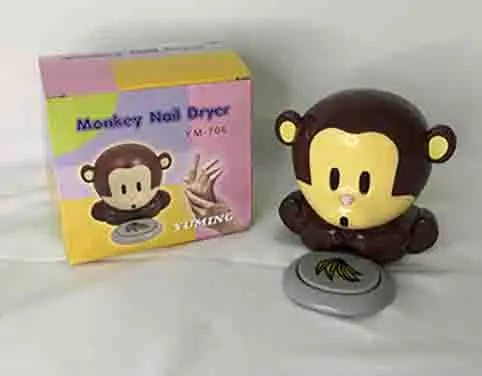 Photo from the official notice: YUMING Monkey Nail Dryer — environment risk