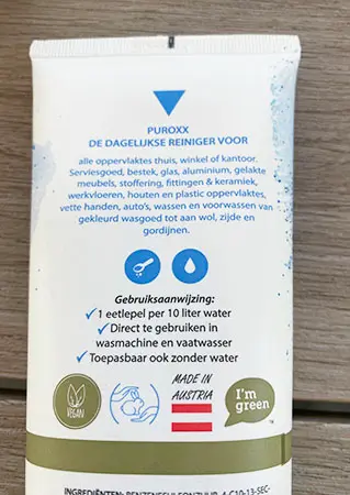 Foto dell’avviso ufficiale: Puroxx De allround reiniger Detergente multiuso — rischio: Rischio chimico