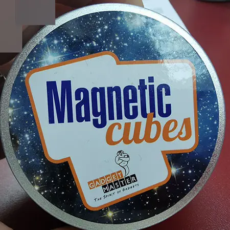 Foto dell’avviso ufficiale: GADGET MASTER Magnetic cubes Set di giocattoli magnetici — rischio: Lesioni
