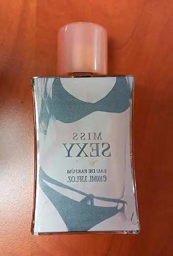Photo de l’avis officiel: REAL TIME Real Time - MISS SEXY Parfum — risque: Risque chimique