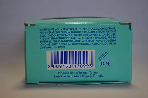 Foto do aviso oficial: Venus Trattamento seno rassodante Creme para amamentar — risco: Químico