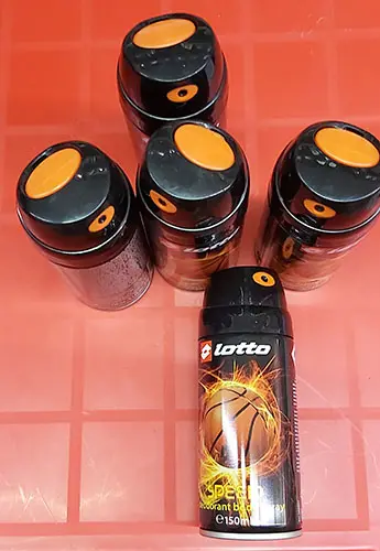 Photo de l’avis officiel: Lotto Speed - Energy Spray déodorant — risque: Risque chimique