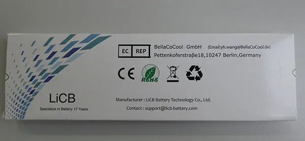 Photo de l’avis officiel: LiCB CR2025-Lithium Battery Piles bouton — risque: Risque chimique & Étouffement