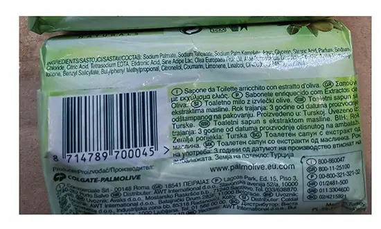 Foto dell’avviso ufficiale: Palmolive Moisture Care Natural Saponetta — rischio: Rischio chimico