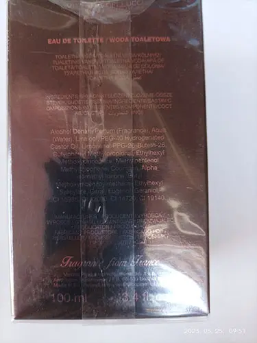 Foto aus der offiziellen Meldung: Vittorio Bellucci Men Emoción natural spray Eau de Toilette — Risiko: Chemikalie