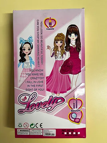 Foto do aviso oficial: Lovely Boneca de plástico — risco: Químico (A12/02820/23)