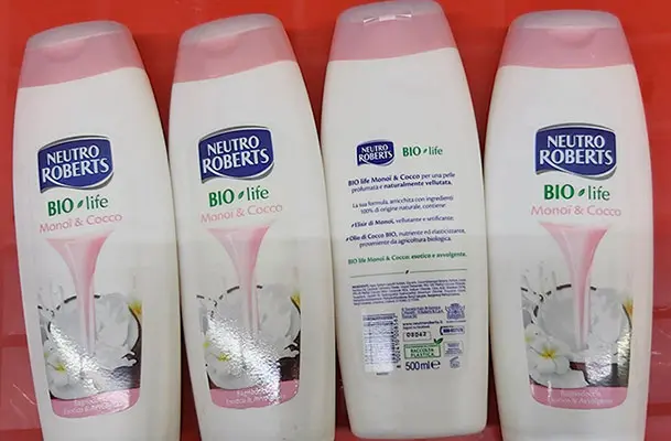 Photo de l’avis officiel: Neutro Roberts Bio life Mousse de bain — risque: Risque chimique