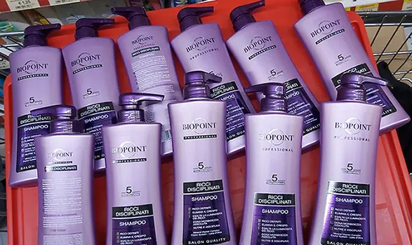 Photo de l’avis officiel: Biopoint Ricci disciplinati Shampooing — risque: Risque chimique