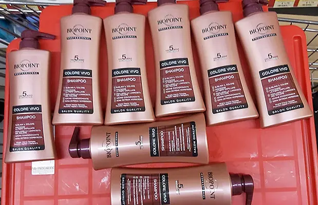 Photo de l’avis officiel: Biopoint Colore vivo Shampooing — risque: Risque chimique