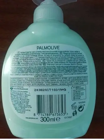 Foto dell’avviso ufficiale: Palmolive Hygiene plus Sapone liquido — rischio: Rischio chimico