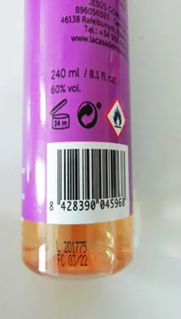 Photo de l’avis officiel: Laura Rossi AILEEN Parfum — risque: Risque chimique