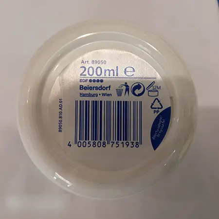 Photo de l’avis officiel: Nivea Soft moisturising cream Crème hydratante — risque: Risque chimique (A12/02889/23)