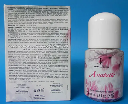 Foto dell’avviso ufficiale: DORALL Collection Anabelle EdP Profumo — rischio: Rischio chimico