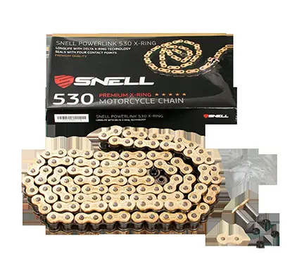 Photo de l’avis officiel: Snell Powerlink X-Ring chain Moto/pièce détachée — risque: Blessures