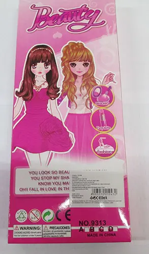 Foto do aviso oficial: Doll Beauty 3+ Boneca de plástico — risco: Químico