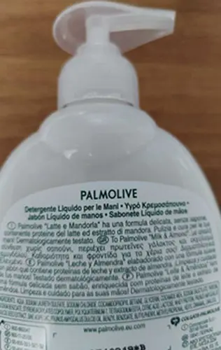 Photo de l’avis officiel: Palmolive Naturals Savon liquide pour les mains — risque: Risque chimique