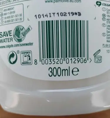 Photo de l’avis officiel: Palmolive Naturals Savon liquide pour les mains — risque: Risque chimique
