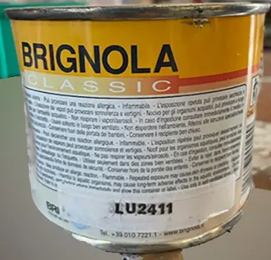 Photo de l’avis officiel: BRIGNOLA SINTEMINIO Vernis — risque: Risque chimique