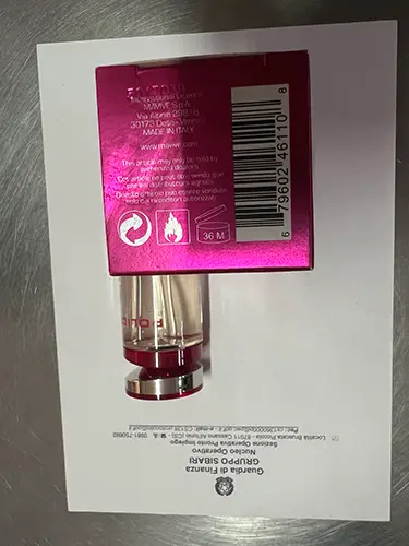 Photo de l’avis officiel: Police Passion Eau de toilette — risque: Risque chimique (A12/03085/23)