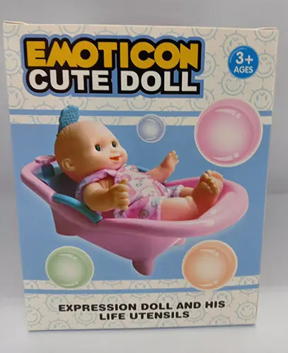Foto do aviso oficial: Emoticon cute doll Boneca de plástico — risco: Químico