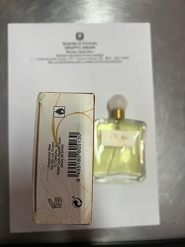Photo de l’avis officiel: Diore de naturmais Eau de toilette — risque: Risque chimique