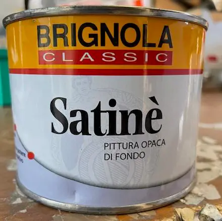 Photo de l’avis officiel: BRIGNOLA BRIGNOLA SATINE' Vernis — risque: Risque chimique