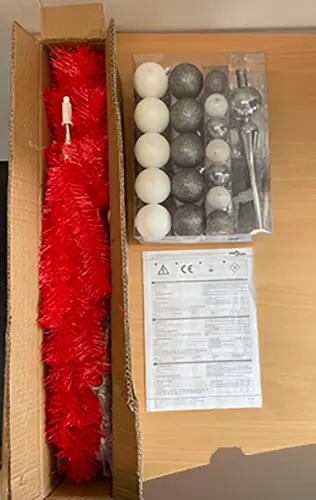 Foto dell’avviso ufficiale: VIDAXL Albero di Natale artificiale — rischio: Rischio chimico & Ambiente