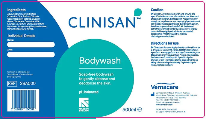 Photo de l’avis officiel: Clinisan Clinisan Bodywash — risque: Risque microbiologique