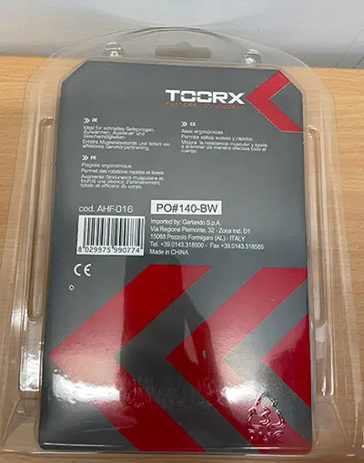 Photo de l’avis officiel: Toorx Corde à sauter — risque: Risque chimique