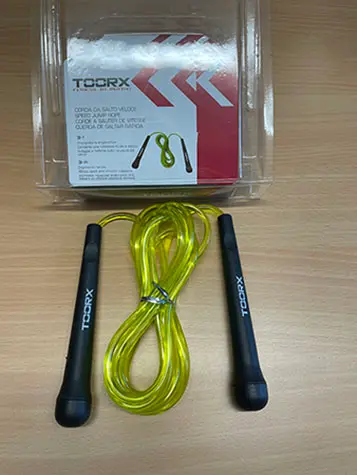 Photo de l’avis officiel: Toorx Corde à sauter — risque: Risque chimique