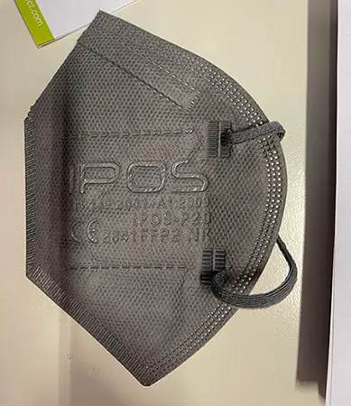 Photo de l’avis officiel: IPOS Extra Small Atemschutz-maske, Meltblown protective mask Masque filtre à particules — risque: Risque sanitaire/autre