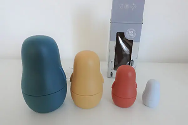 Zdjęcie z oficjalnego zgłoszenia: Promise Babe Matroschka Puppen Kinder Süß Tier Pinguin Figur Silikon Matrojschka Puppen Russian Nest Zagnieżdż — ryzyko: Zadławienie