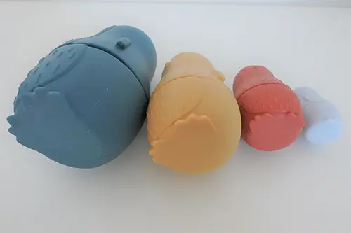 Zdjęcie z oficjalnego zgłoszenia: Promise Babe Matroschka Puppen Kinder Süß Tier Pinguin Figur Silikon Matrojschka Puppen Russian Nest Zagnieżdż — ryzyko: Zadławienie