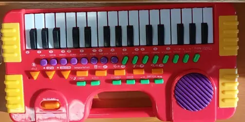 Photo de l’avis officiel: Elektronické klávesy Clavier jouet — risque: Environnement