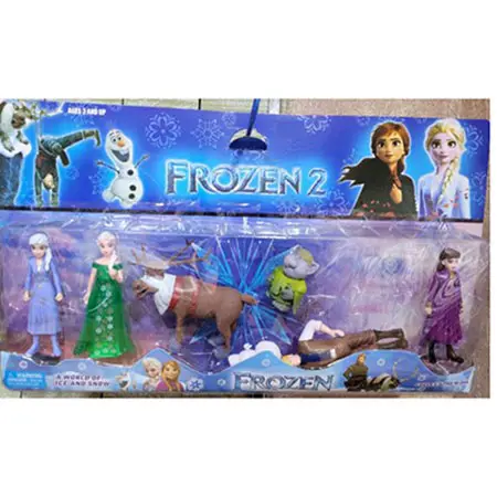 Photo from the official notice: Frozen 2 "A world of Ice and Snow" et "Collect them all" plastic figurines — chemical risk