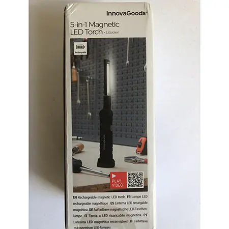 Foto dell’avviso ufficiale: Innovagoods 5-in-1 Magnetic LED Torch Torcia a LED — rischio: Rischio chimico & Ambiente